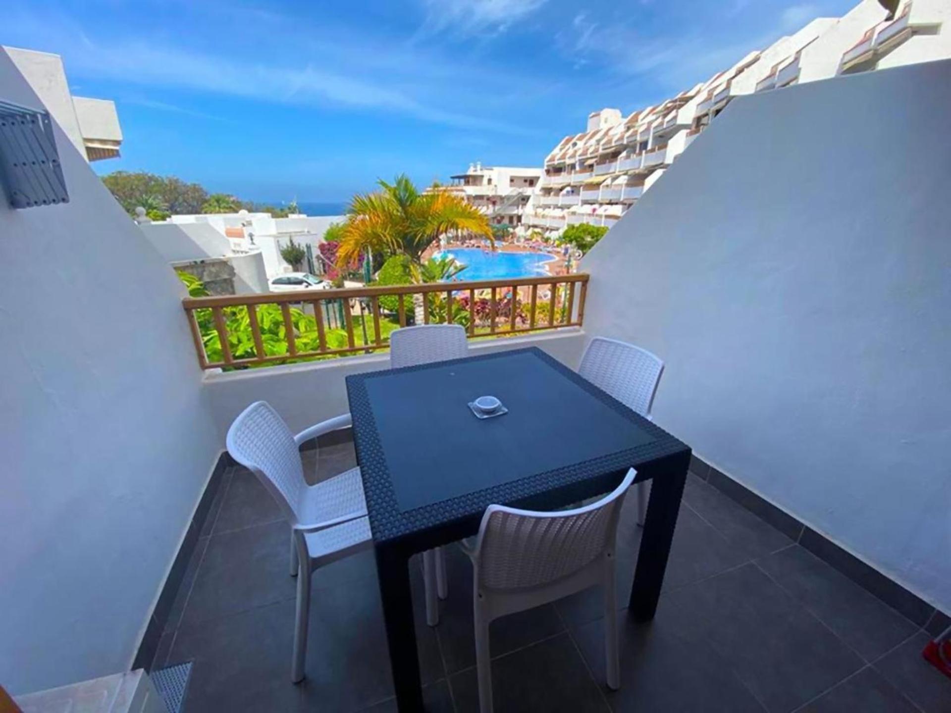 Appartamento Con Piscina E Vista Mare L102 Costa Adeje Dış mekan fotoğraf